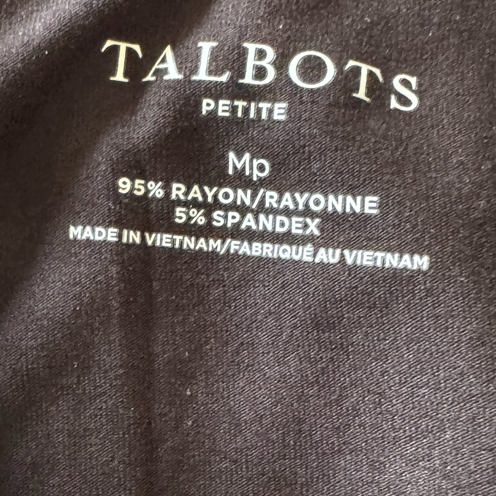 Talbots Lace Shell - Picture 5 of 6